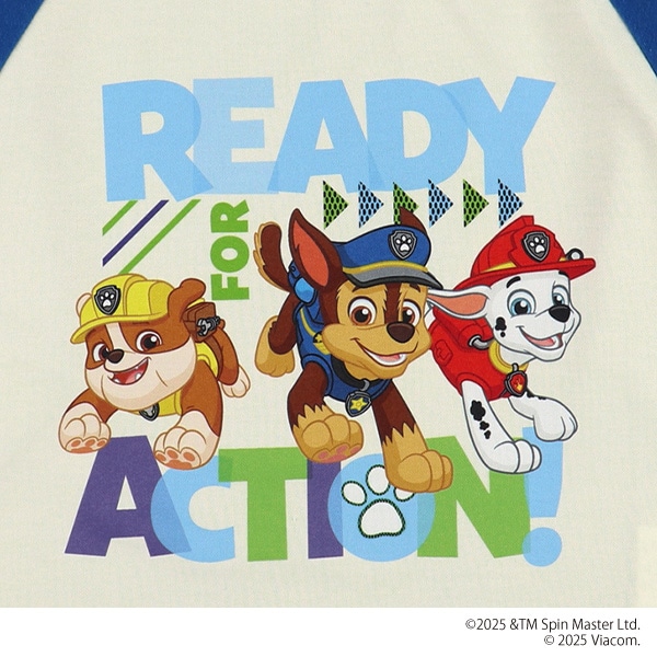 ラグラン長袖パジャマ（パウパトロール）