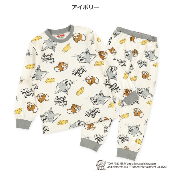 長袖パジャマ（トムとジェリー総柄）