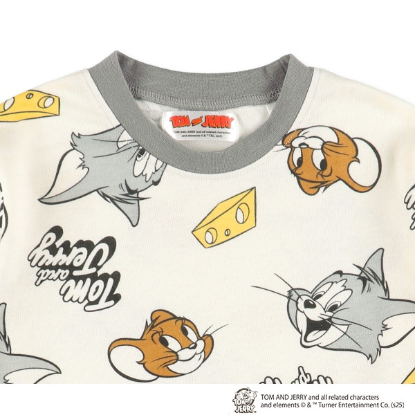 長袖パジャマ（トムとジェリー総柄）