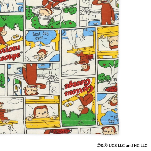 半袖パジャマ（おさるのジョージ）