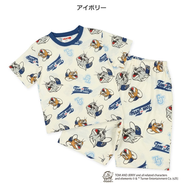 半袖パジャマ（トムとジェリー総柄）