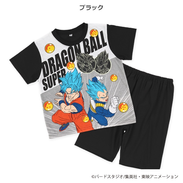 蓄光プリント半袖パジャマ（ドラゴンボールスーパー）