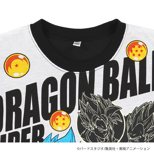 蓄光プリント半袖パジャマ（ドラゴンボールスーパー）