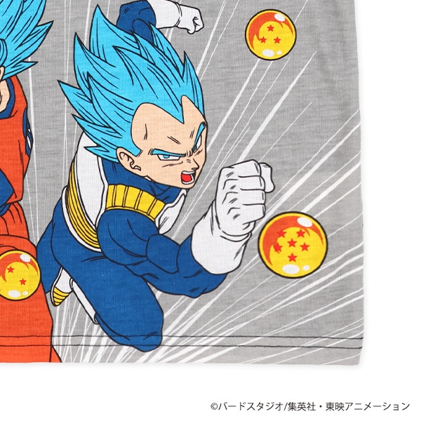 蓄光プリント半袖パジャマ（ドラゴンボールスーパー）