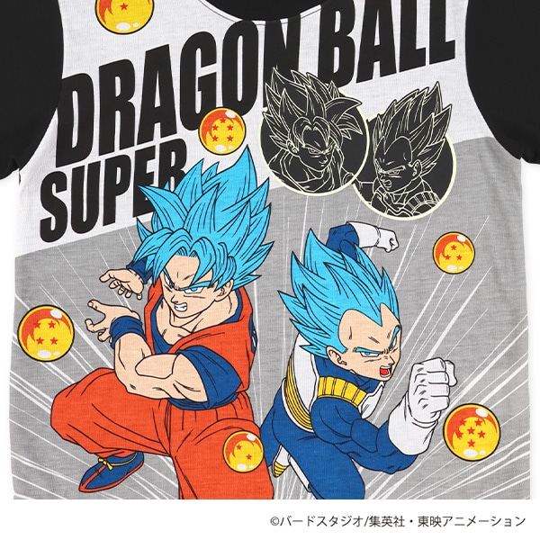 蓄光プリント半袖パジャマ（ドラゴンボールスーパー）