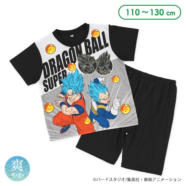 蓄光プリント半袖パジャマ（ドラゴンボールスーパー）