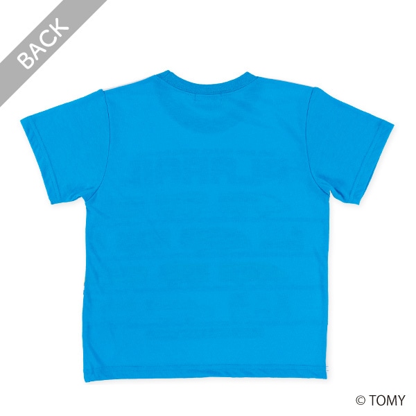 蓄光プリント半袖パジャマ（プラレール）