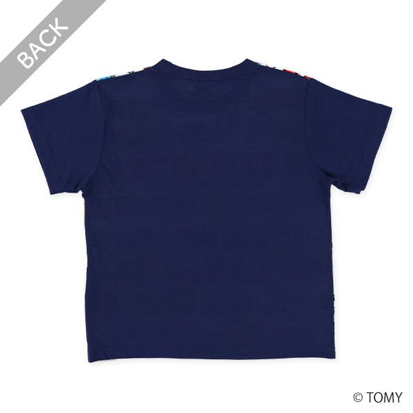 蓄光プリント半袖パジャマ（トミカ）