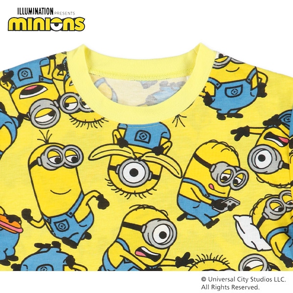 半袖パジャマ（ミニオンズ）