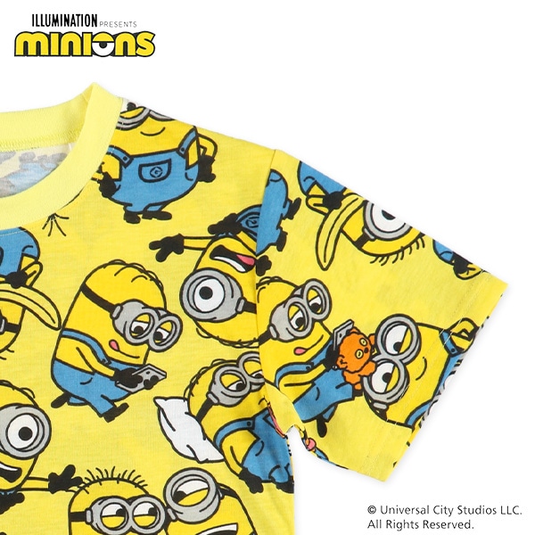 半袖パジャマ（ミニオンズ）