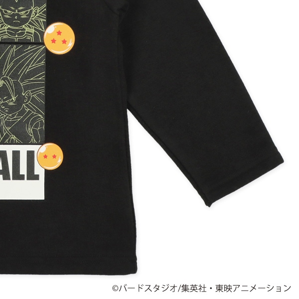 蓄光プリント裏起毛長袖パジャマ（ドラゴンボールダイマ）