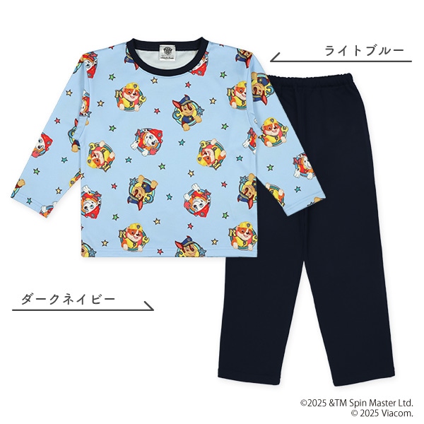 エステル裏シャギー長袖パジャマ（パウパトロール）