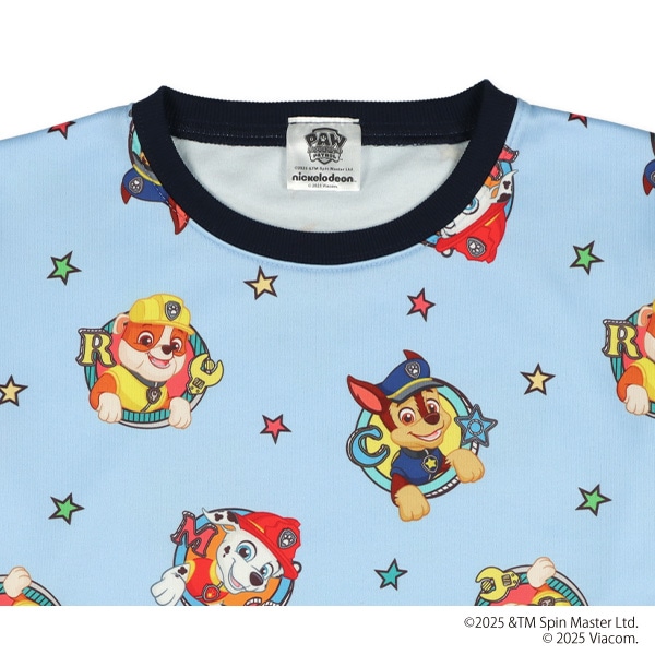 エステル裏シャギー長袖パジャマ（パウパトロール）