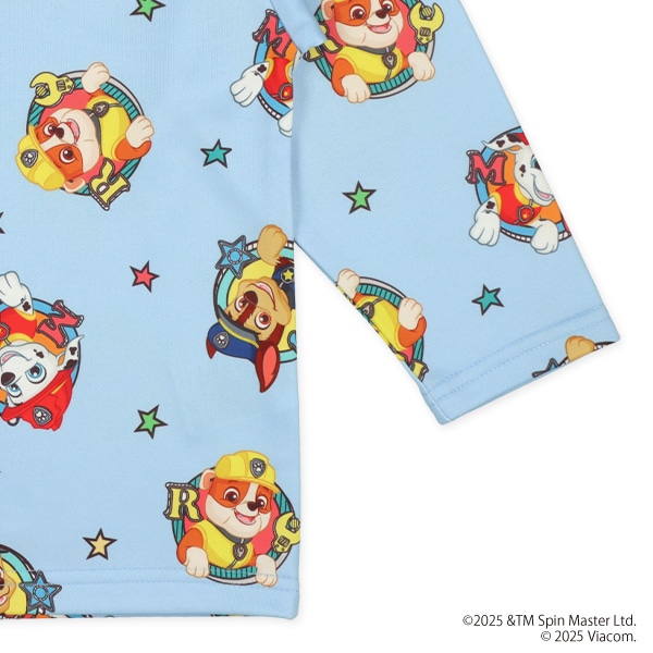 エステル裏シャギー長袖パジャマ（パウパトロール）