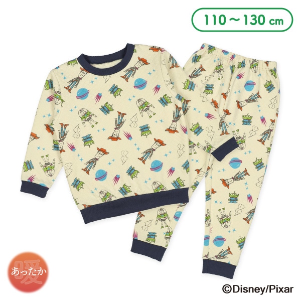 ニットキルト長袖パジャマ(トイ・ストーリー総柄)