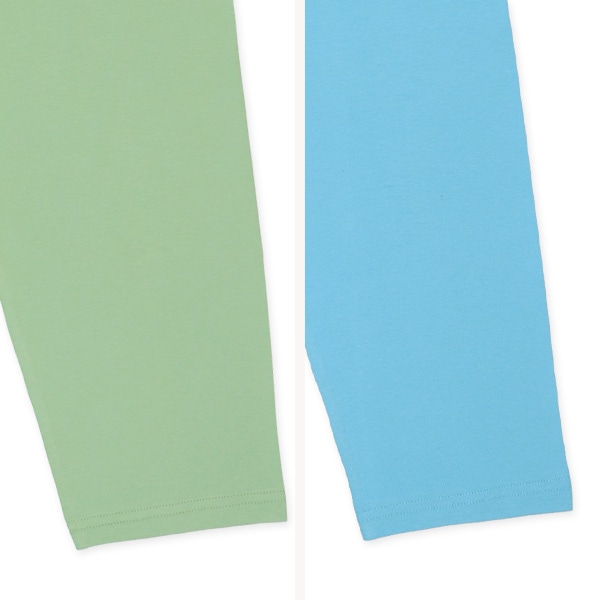 2枚組ラグラン長袖パジャマ（恐竜のりもの）