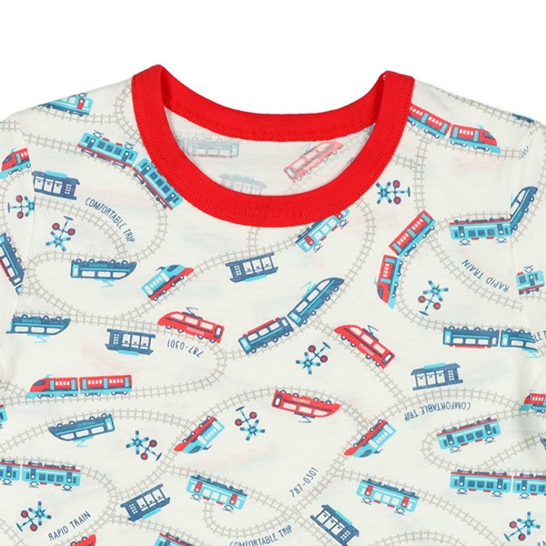 2枚組半袖パジャマ（トレイン）