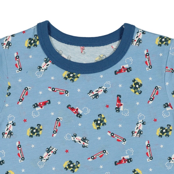 2枚組半袖パジャマ（くるま）