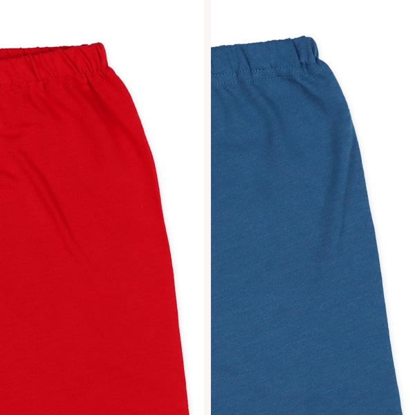 2枚組半袖パジャマ（くるま）