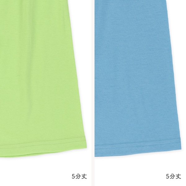 2枚組ラグラン半袖パジャマ（トレイン）