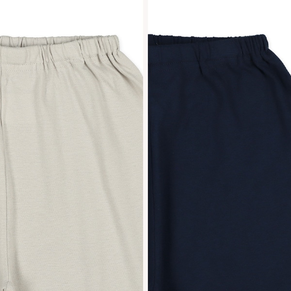 2枚組半袖パジャマ（月・星）