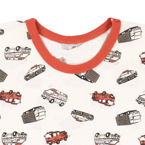 2枚組半袖パジャマ（はたらくくるま）