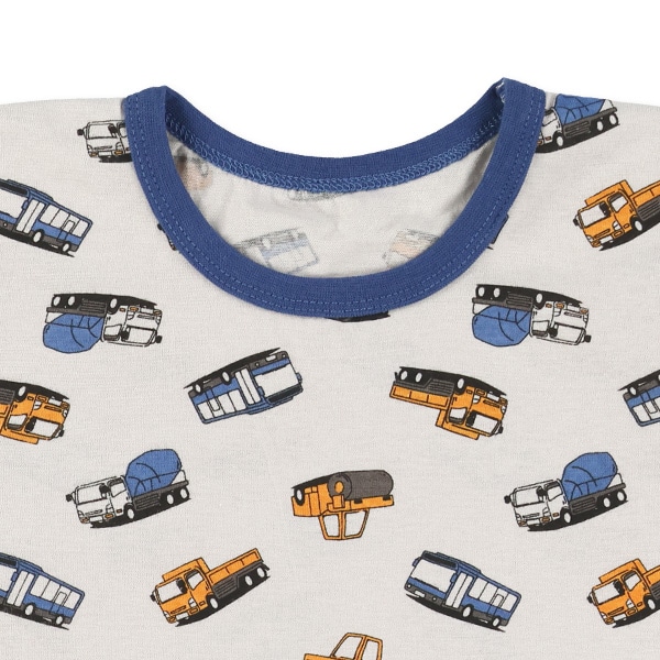 2枚組半袖パジャマ（はたらくくるま）