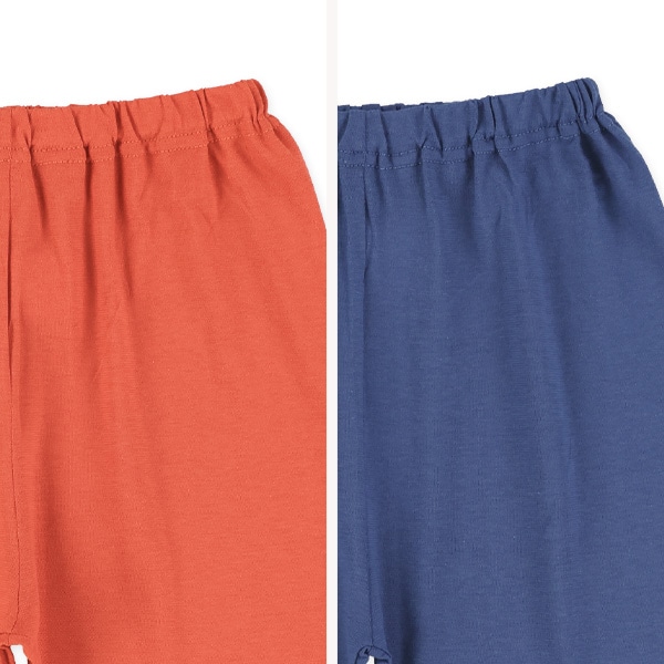 2枚組半袖パジャマ（はたらくくるま）