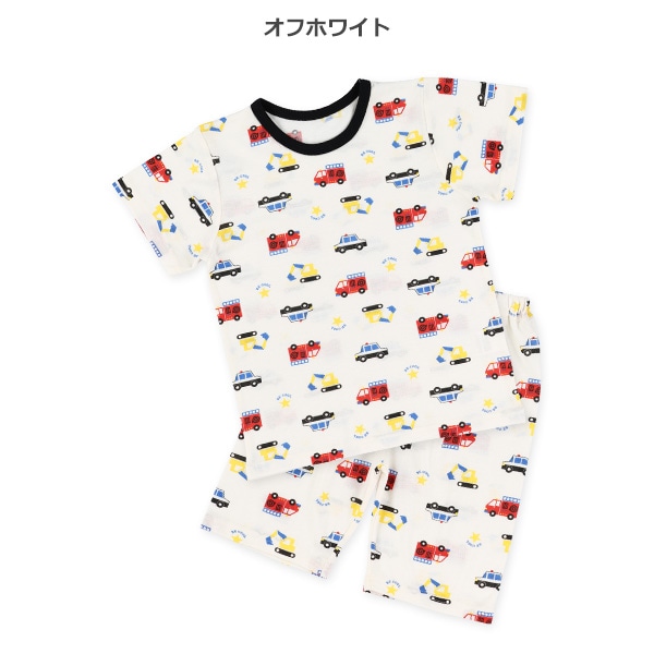 2枚組半袖パジャマ（はたらくくるま）