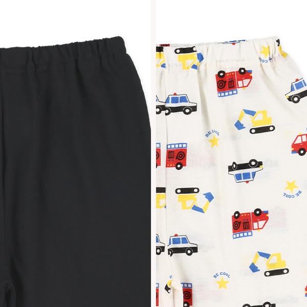 2枚組半袖パジャマ（はたらくくるま）