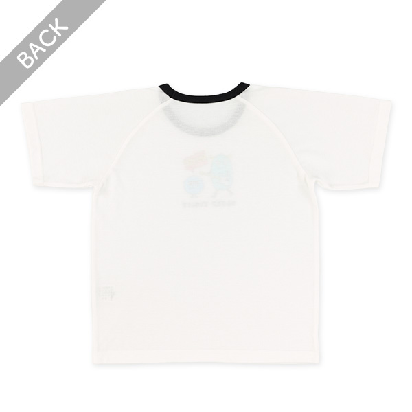 2枚組ラグラン半袖パジャマ（モンスター柄）