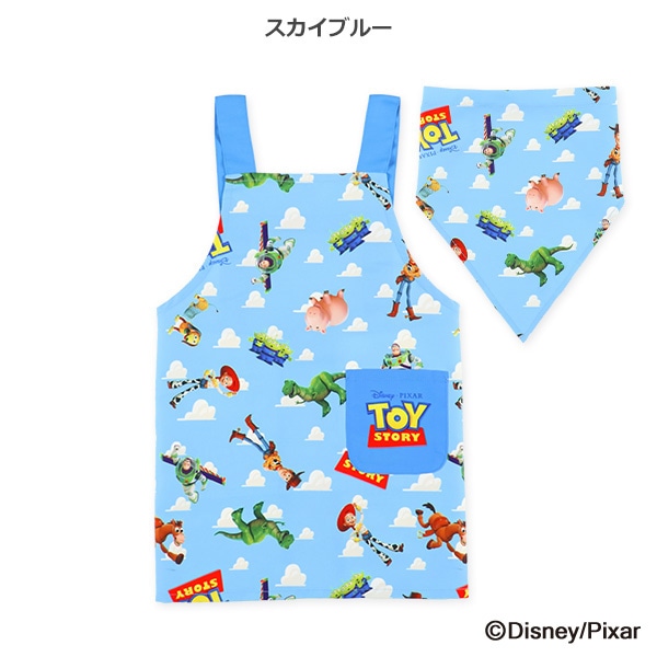 三角巾付きエプロン（トイ・ストーリー）