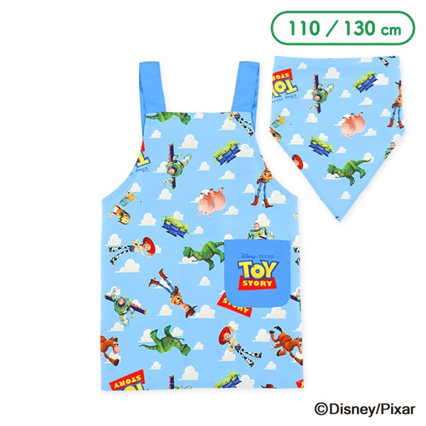 三角巾付きエプロン（トイ・ストーリー）