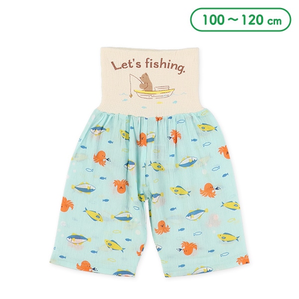 腹巻付きステテコ（くま魚釣り）