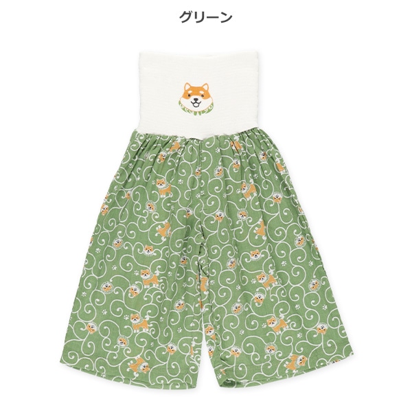 腹巻付きステテコ（唐草柴犬）