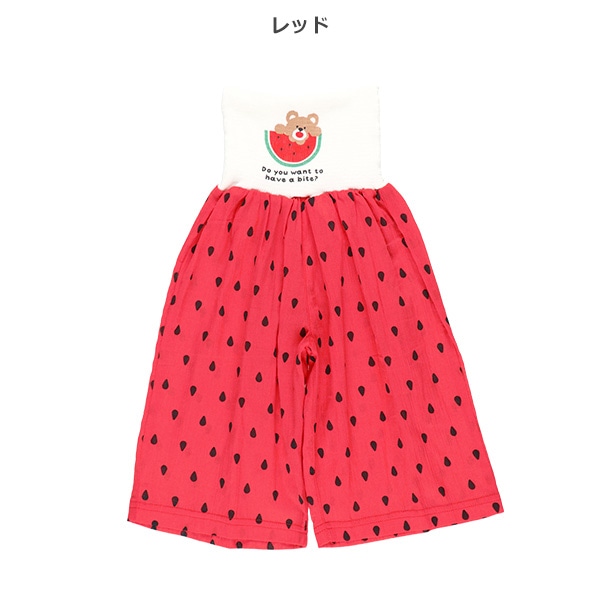 腹巻付きステテコ（くま・スイカ）