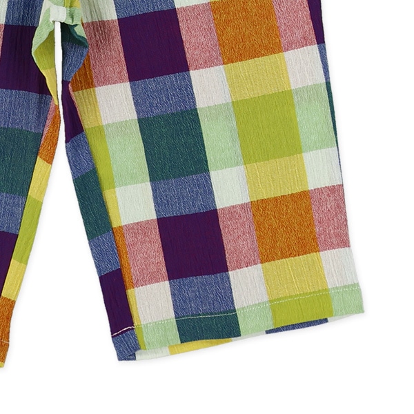 ステテコ（先染めカラフルチェック）