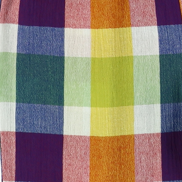 ステテコ（先染めカラフルチェック）