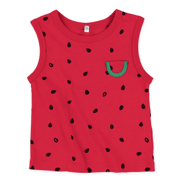 スイカなりきりタンクトップ&パンツセット