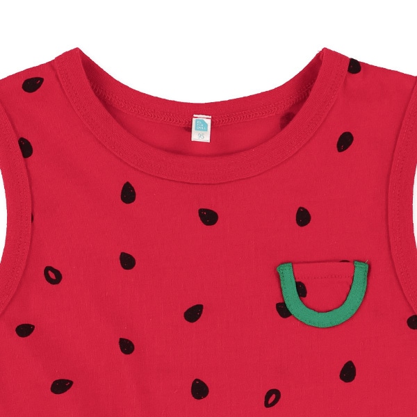 スイカなりきりタンクトップ&パンツセット