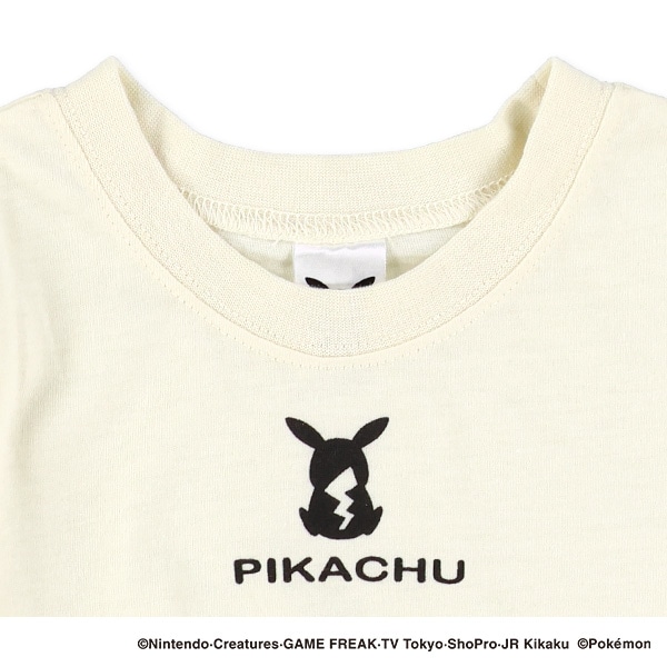 半袖Tシャツ&オーバーオールセット（ピカチュウ）