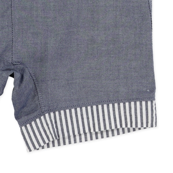 イカリ半袖Tシャツ&サロペットセット