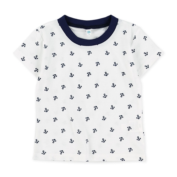 イカリ半袖Tシャツ&サロペットセット