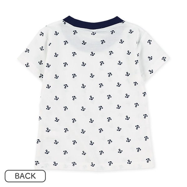 イカリ半袖Tシャツ&サロペットセット