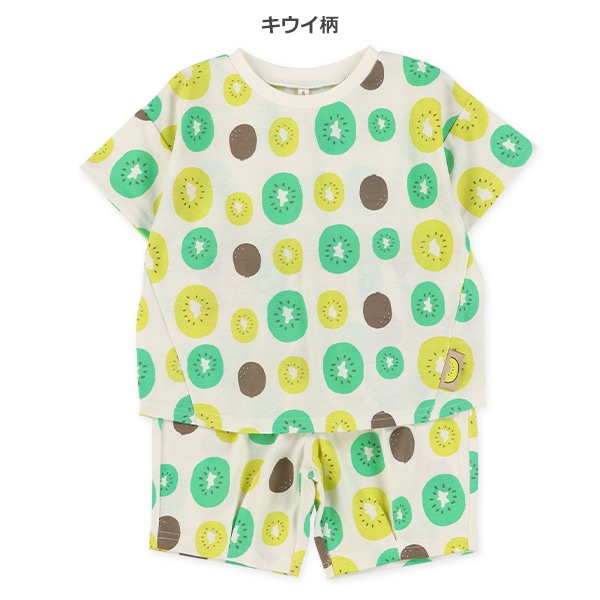 フルーツ総柄半袖Tシャツ&パンツセット
