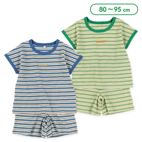 スパンテレコドロップショルダーTシャツ&パンツセット