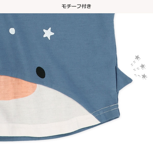 カニ・ジンベエザメ半袖Ｔシャツ&パンツセット