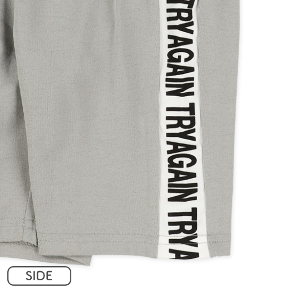 ロゴライン半袖Tシャツ＆パンツセット