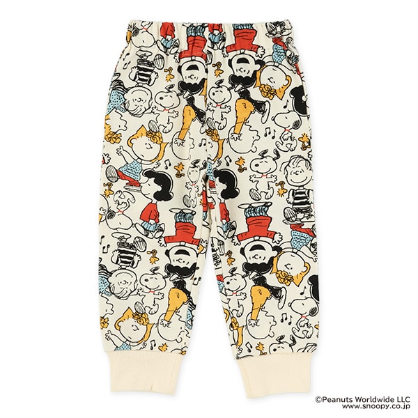 ミニ裏毛トップス&パンツセット（スヌーピー）