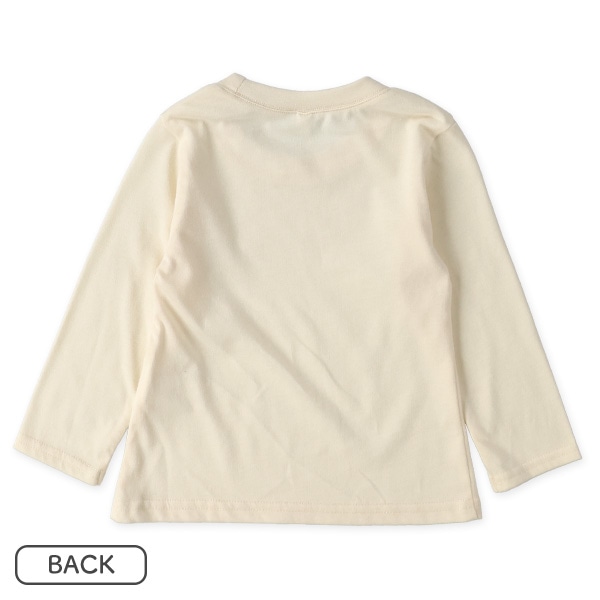 8分丈ギンガム楊柳サロペットパンツ＆長袖Ｔシャツセット